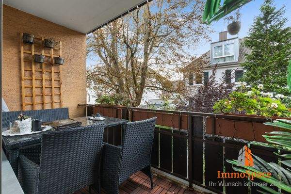 Balkon mit viel Platz