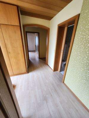 Flur zu den Schlafräumen