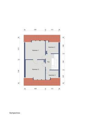 Grundriss Dachgeschoss