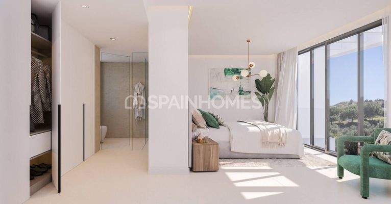 Golf View Townhouses within Natural Setting in Mijas