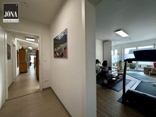 Übergang ELW Fitnessraum