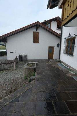 Garage mit Zugang zum Haus 