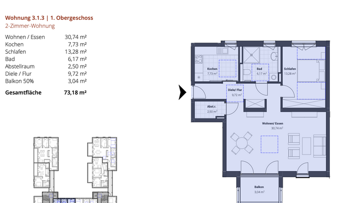 Grundriss WHG 3.1.3.