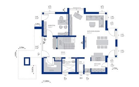 Grundriss Erdgeschoss