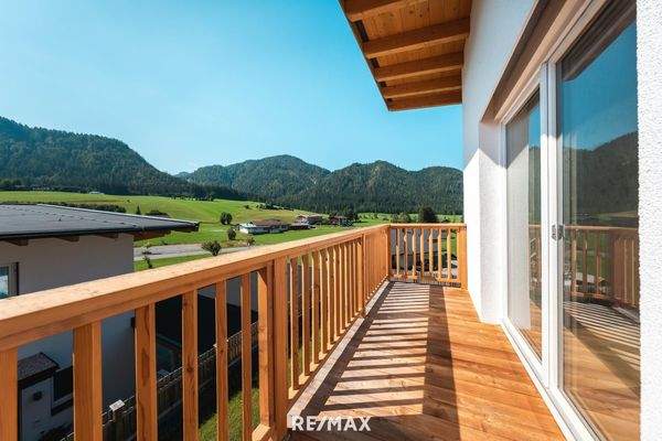 Balkon mit Blick Panorama