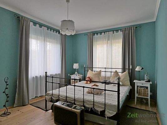 Blick ins Schlafzimmer