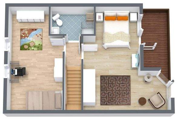 Grundriss Dachgeschoss