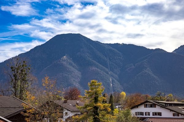 Blick auf die Berge