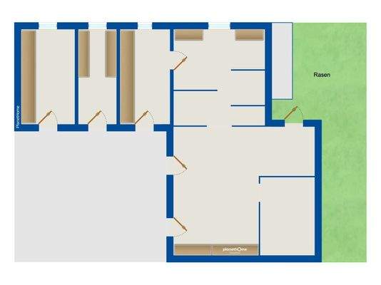 Grundriss Erdgeschoss Anbau