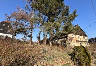 Blick auf Zweiseithof