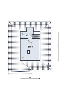 Grundriss Dachgeschoss