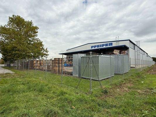 komplett und wertig eingezäunt