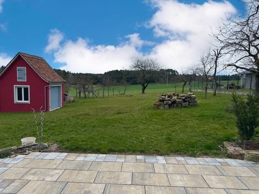 Blick in den Garten