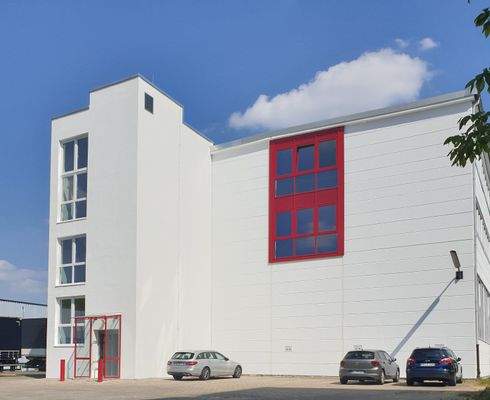 Rückseite des Gebäudes