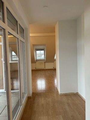 Blick zum Wohnzimmer