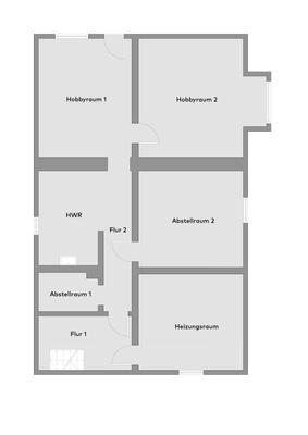 Untergeschoss Ist-Zustand