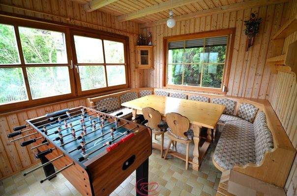 gemütlicher Wintergarten