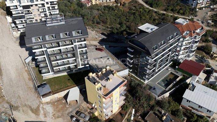 Investment Flats in a Social Complex in Alanya