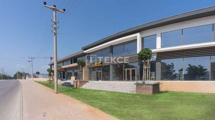 Shop in a Project Close to the Airport in Antalya
