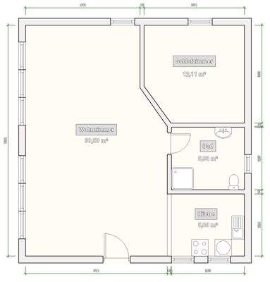 Grundriss Nebengelass OG