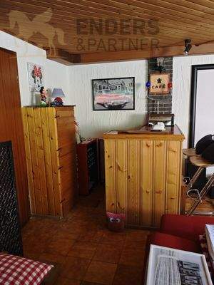 Barecke im Hobbyraum