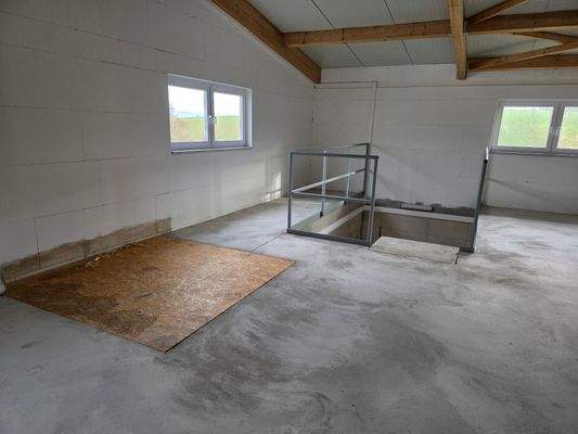 Öffnung Lastenaufzug