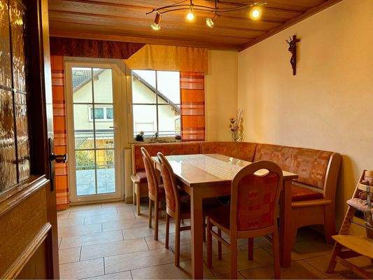 Essbereich mit Terrassenzugang