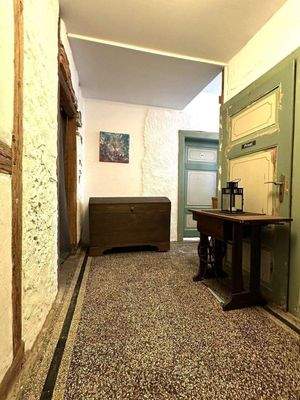 Zugang zu den WC´s, Erdgeschoss