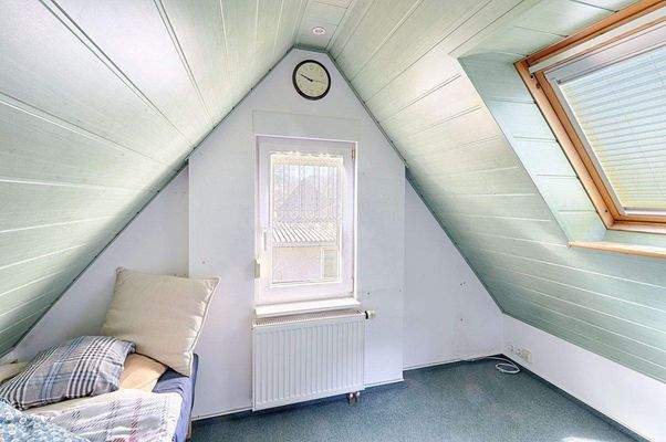Schlafen 3 im Obergeschoss über dem Anbau