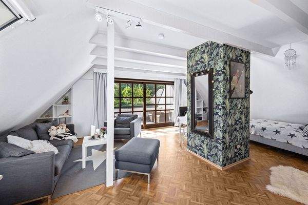 Kinderzimmer 1 im Dachgeschoss