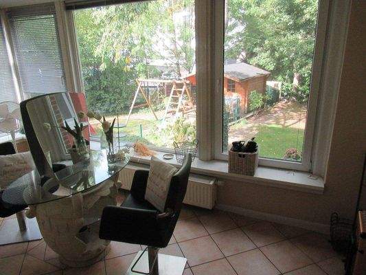 separater rückwärtiger Bereich