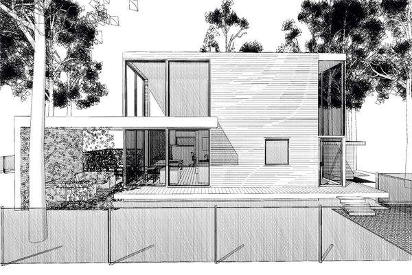 3. Projektansicht 2 Etagen