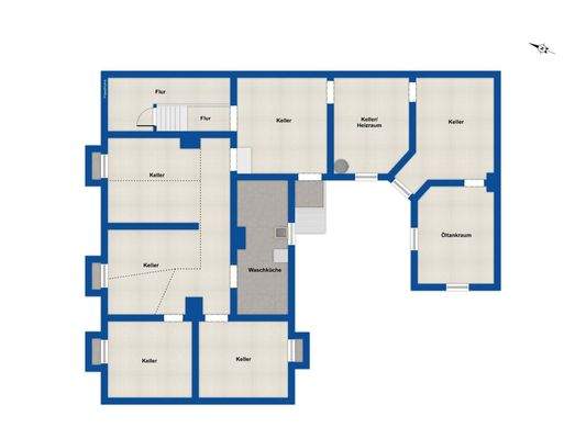 Grundriss Kellergeschoss