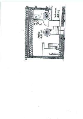 Grundriss Galerie WE 9