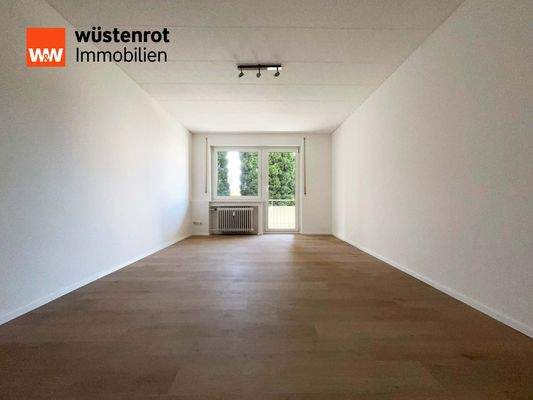 Wohn-Schlafzimmer 1: Ein Raum, der Ruhe ausstrahlt und zugleich Möglichkeiten eröffnet