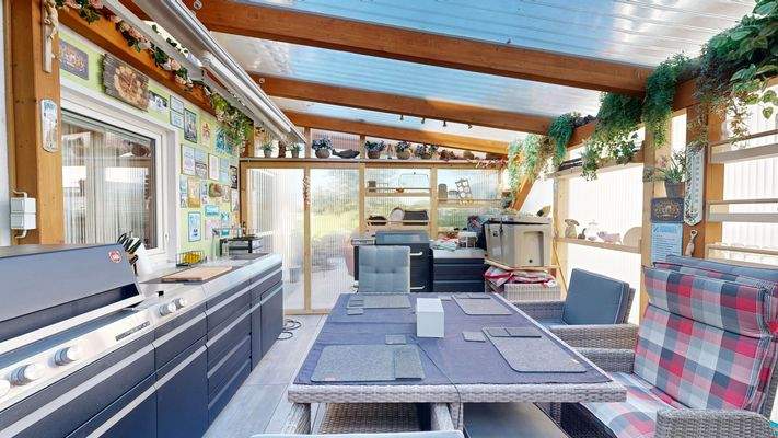 Außenküche (Wintergarten)