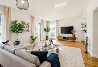 Visualisierung Wohnzimmer