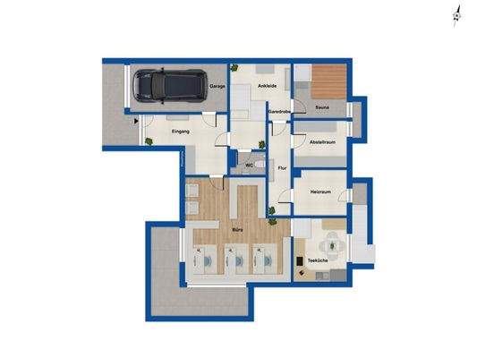 Grundriss - Untergeschoss