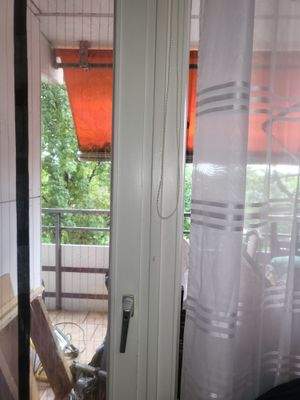 Loggia verbunden mit dem Balkon