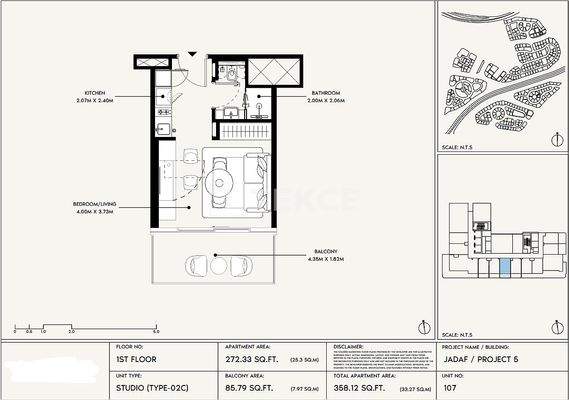 Modern Apartments with Premium Amenities in Al Jaddaf Dubai