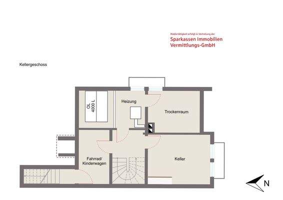 Grundriss Kellergeschoss