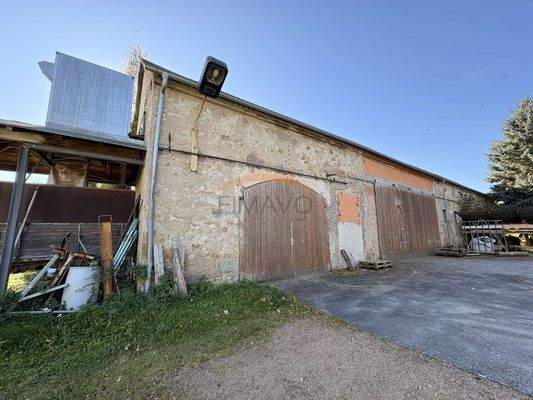 Außenansicht Werkstatt/Lagerhalle