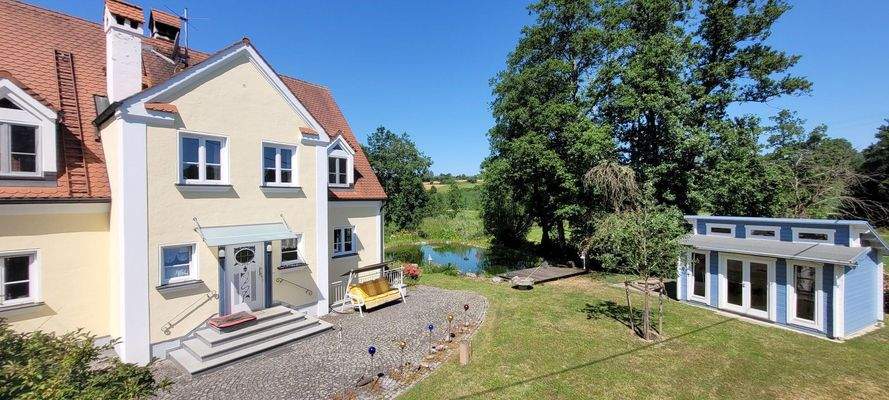 Innenhof/Schwimmteich