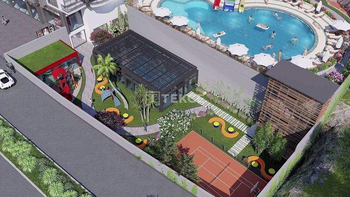 Flats within Complex in Tranquil Location in Alanya