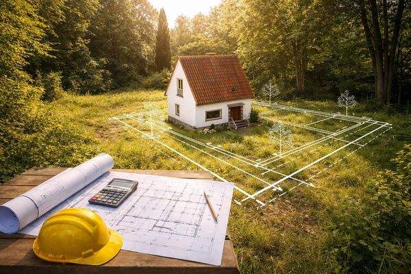 Grundstück mit Altbestand