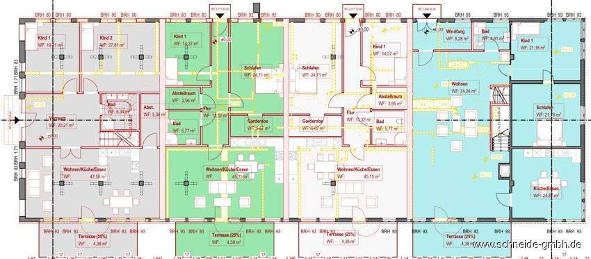 Ausbaukonzept Bauernhaus (EG)
