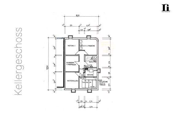 Grundriss Kellergeschoss