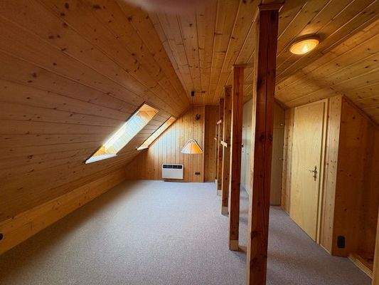 Ausgebauter Abstellboden