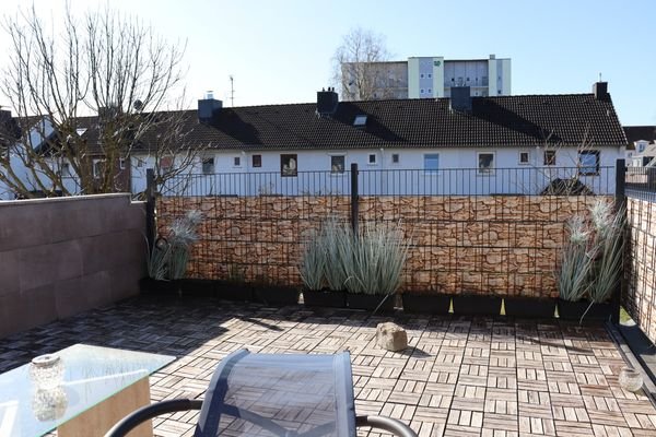 Balkon im Obergeschoss