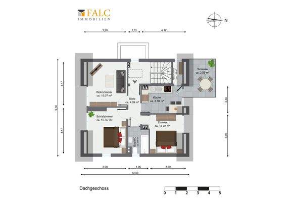 Grundriss Obergeschoss